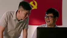 年轻党员的网红梦