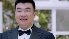 何雯娜梁超婚礼现场宛如仙境