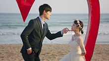 森禾筱心拍婚纱照 摆pose王者已上线
