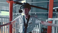 刘宥畅挑战蹦极吓到失声