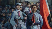 在这个历史性的时刻，贺龙担任南昌起义军总指挥