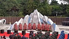 英雄安息——第九批在韩志愿军烈士遗骸安葬仪式