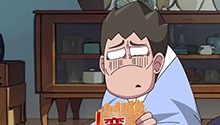 锤锤吃变态辣辣条竟然不觉得辣？
